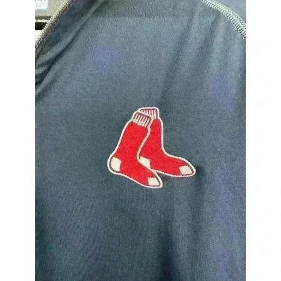 X-large Women’s Columbia 1/4 Zip Pullover Boston Red Sox Logo‎ - Picture 2 of 15